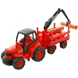 Traktor Šampion s přívěsem lesnickým /+3  ****