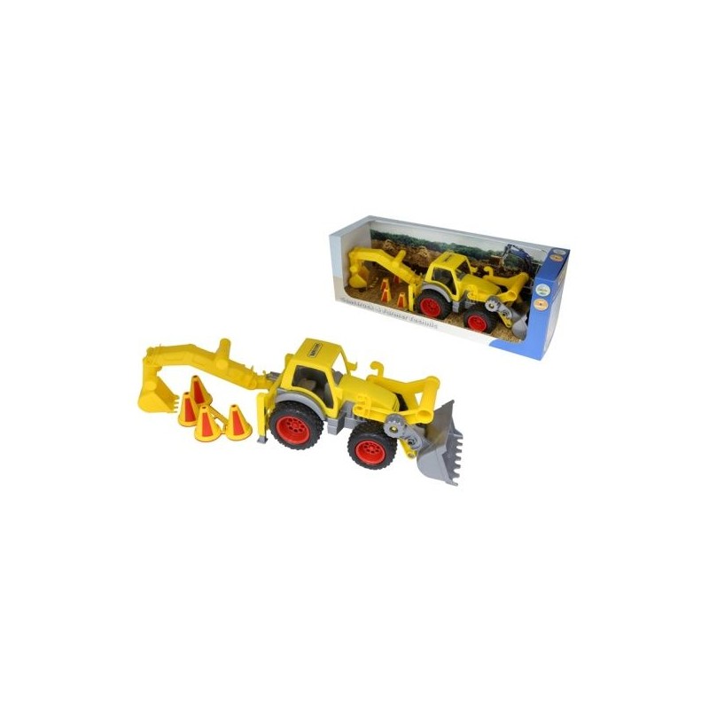 Traktor ConsTruck s lopatou a rypadlem    / +1  ****