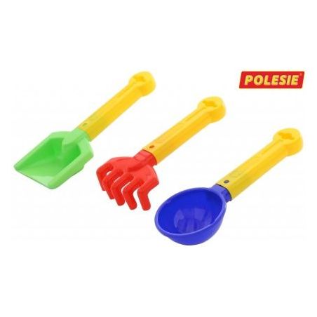 Sada na písek č. 399: Lopatka č.23: Hrabičky č.23: Nab /+1/ ****