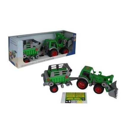 Traktor Farmář s přívěsem a lžící /+1 **** Traktor Farmář s přívěsem a lžící /+1 ****