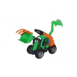 Traktor GripTruck s pluhem a rypadlem  /+1  ****