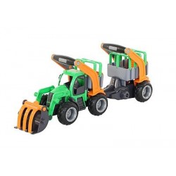 Traktor GripTruck nakladač s návěsem pro přep. zvířat  /+1  ****