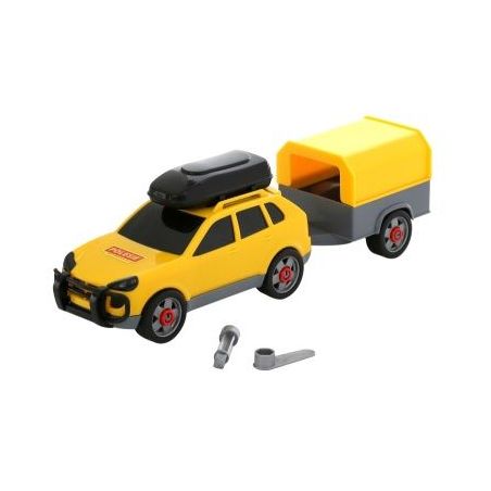 Auto osobní s přívěsem / +3  ****