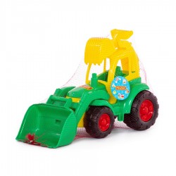 Traktor Šampion s lopatou a lžící