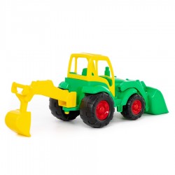 Traktor Šampion s lopatou a lžící