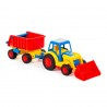 Traktor Basic s přívěsem