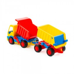 Auto Basic sklápěčka s přívěsem