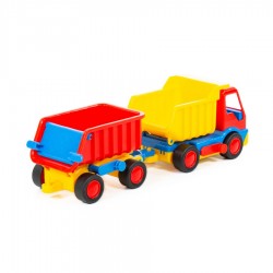 Auto Basic sklápěčka s přívěsem