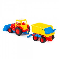 Traktor Basic s přívěsem