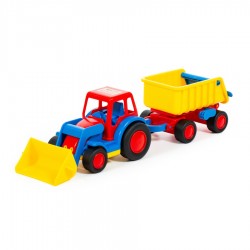 Traktor Basic s přívěsem