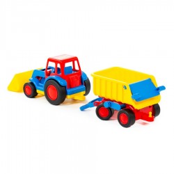 Traktor Basic s přívěsem