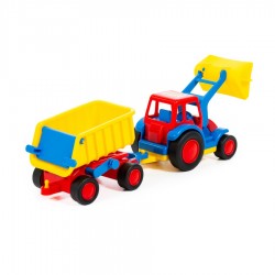 Traktor Basic s přívěsem