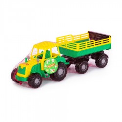 Traktor Altaj,  s přívěsem č.2