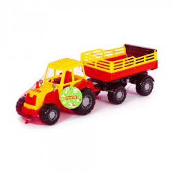 Traktor Altaj,  s přívěsem č.2