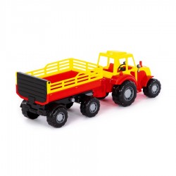 Traktor Altaj,  s přívěsem č.2