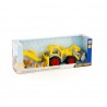 Traktor ConsTruck s lopatou a rypadlem