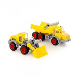 Auto ConsTruck 3 osy kol + nakladač