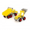 Auto ConsTruck 3 osy kol + nakladač
