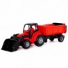 Dětský Traktor Šampion s rypadlem a přívěsem