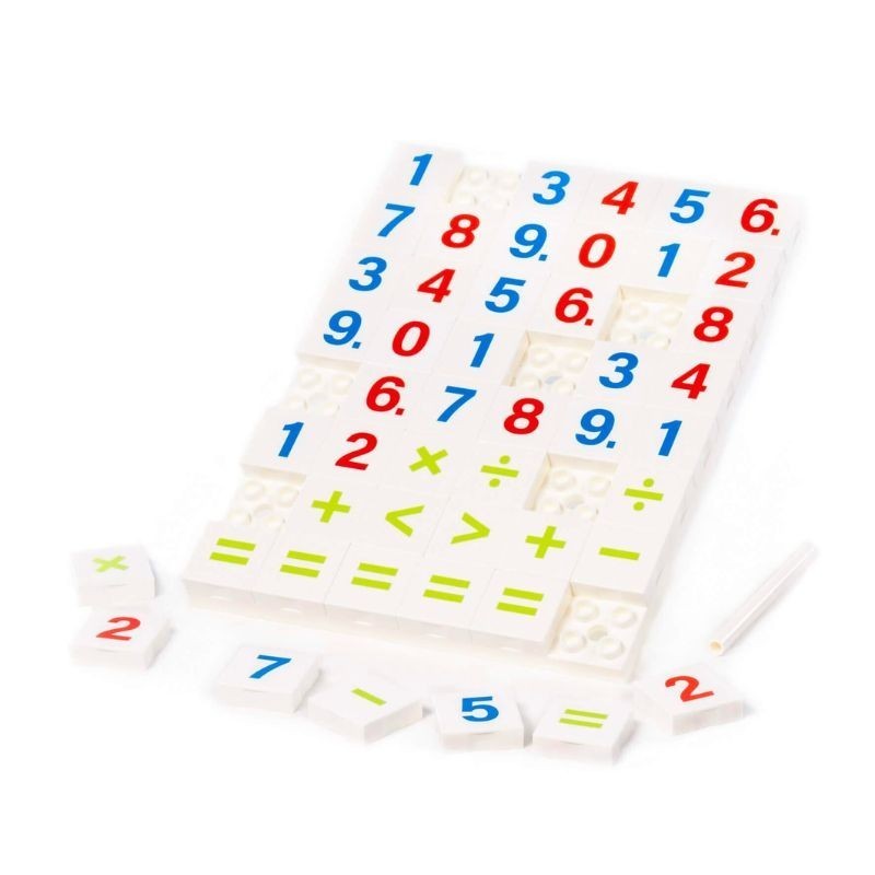 Desková hra puzzle Číslice a matematické znaky, 48 dílů