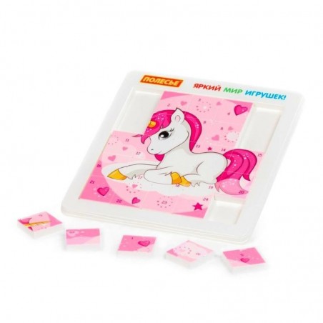 Desková hra puzzle Jednorožec, 25 dílů