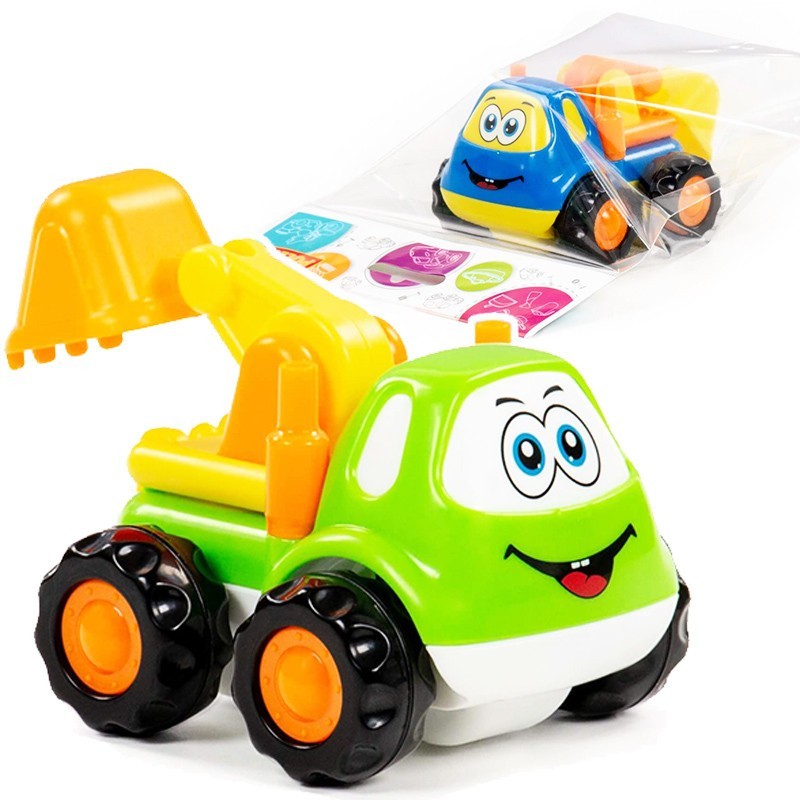 Dětské auto Patrik, nakladač na setrvačník
