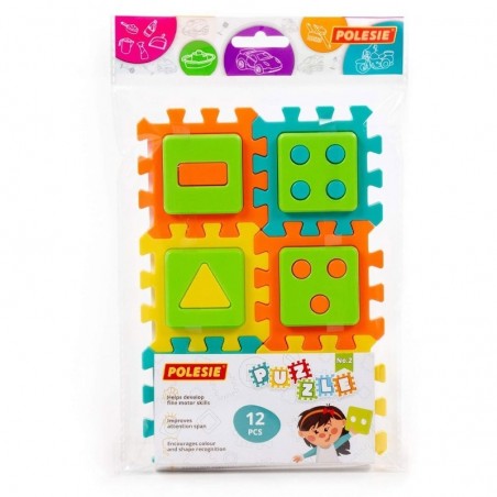 Dětská vkládačka Puzzle č.2 (12 dílů)