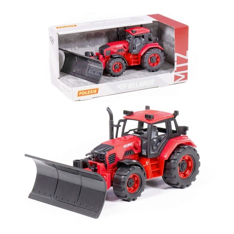 Dětský Traktor Belarus s pluhem