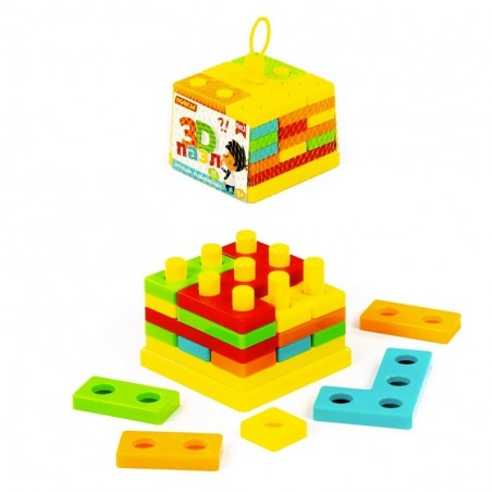 Dětská vkládačka 3D Puzzle č.1 (23 dílů)