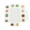 Desková hra Přiřazovací puzzle Divoká zvířátka, 12 dílů