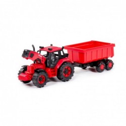 Dětský Traktor Belarus s přívěsem