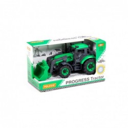 Dětský Traktor "Progres" s přední radlicí, na setrvačník