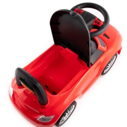 Odrážedlo SuperCar č.1 se zvukem (červené)