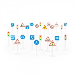 Sada dopravních značek č.3 (24 dílů)